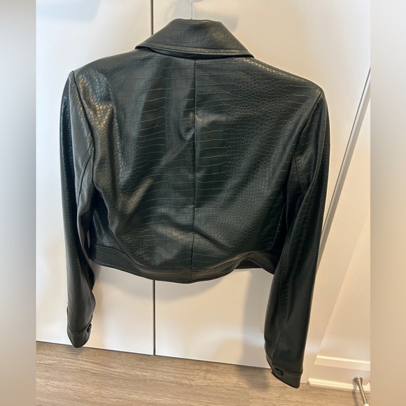 Women Faux Leather Jacket - Small - Picture 2 of 7